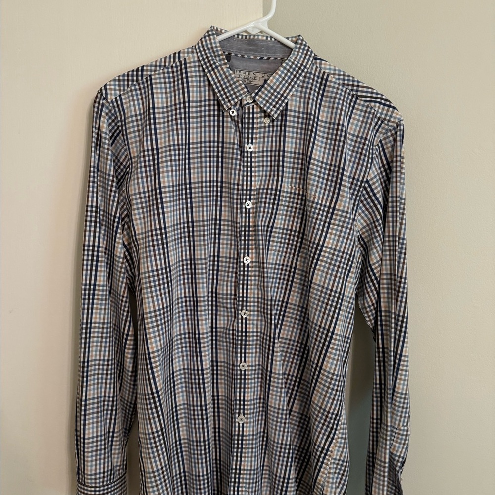 7 Diamonds Men's Checkered Shirt